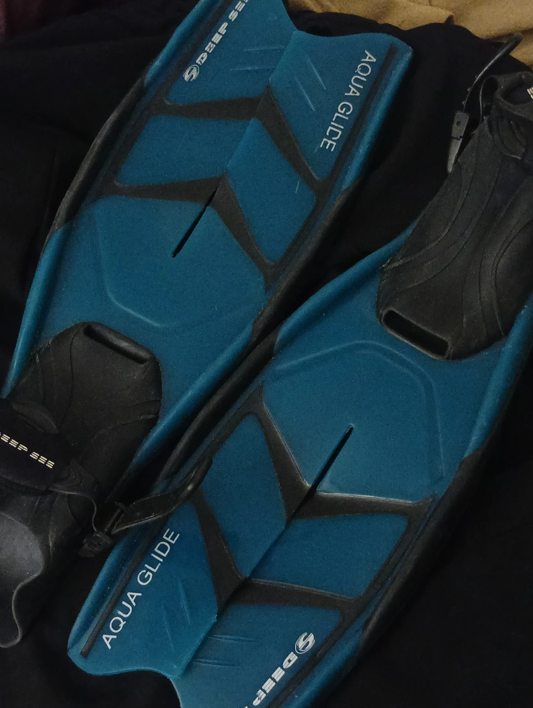 Deep Sea Aqua Glide Snorkel Fins