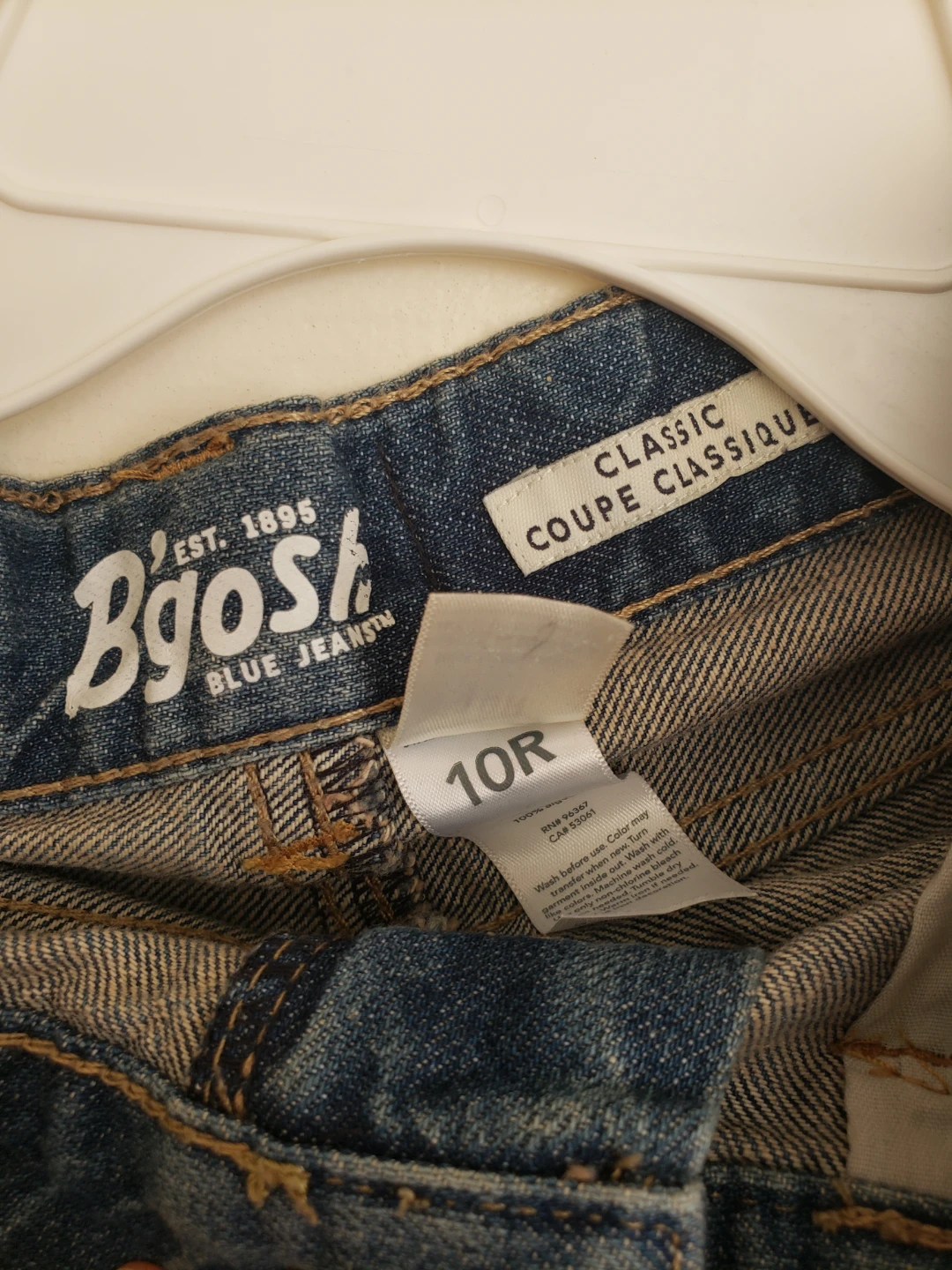 OshKosh B'gosh Blue Jeans Classic Fit Boys Size 10R - photo 3