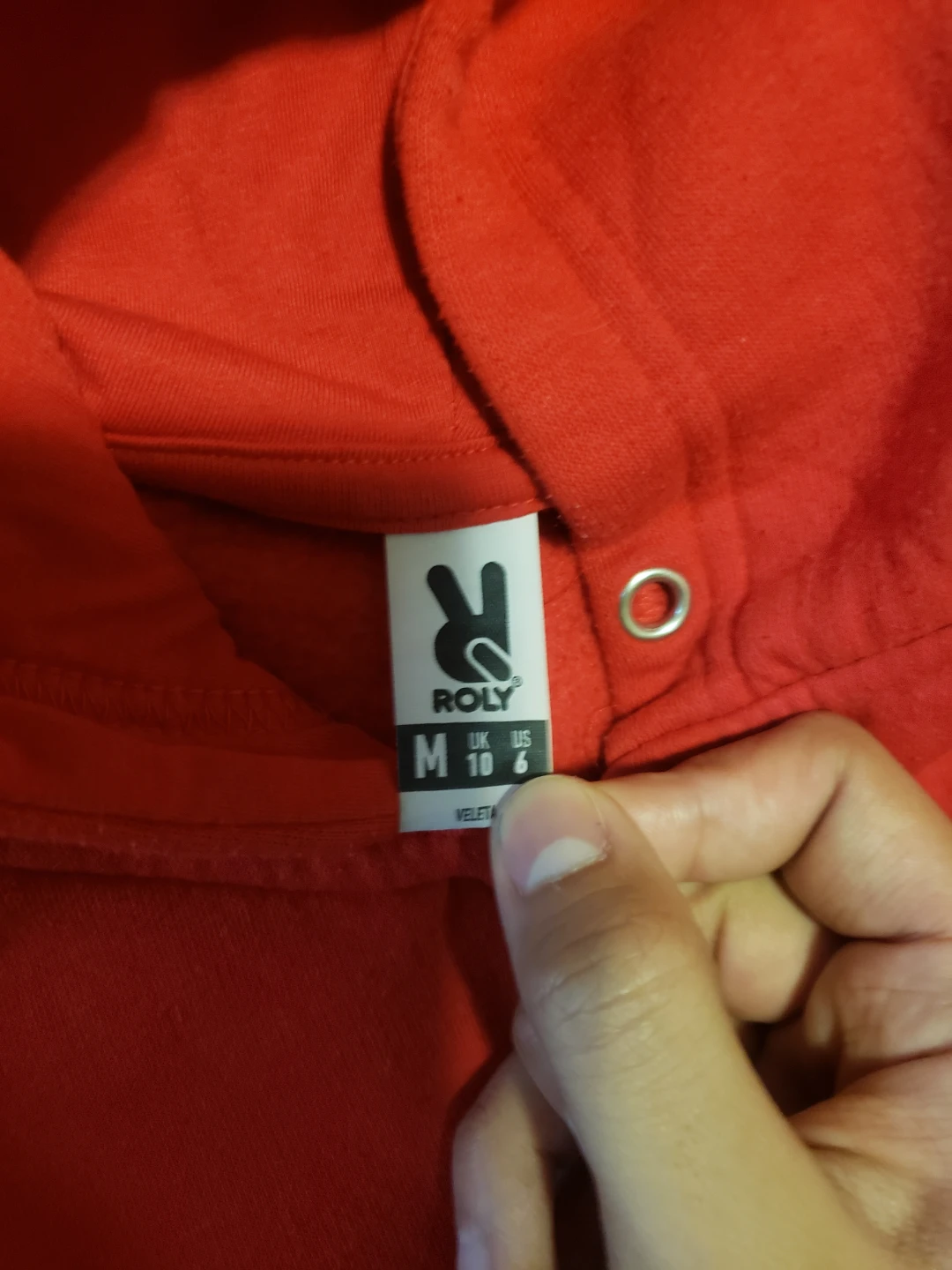 ROLY Red Zip-Up Hoodie - photo 2