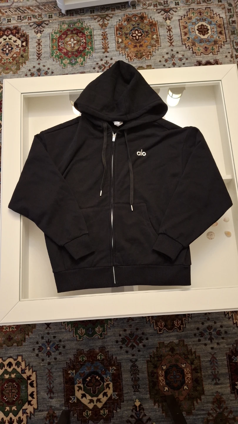Black Alo hoodie and sweatpants set - photo 2