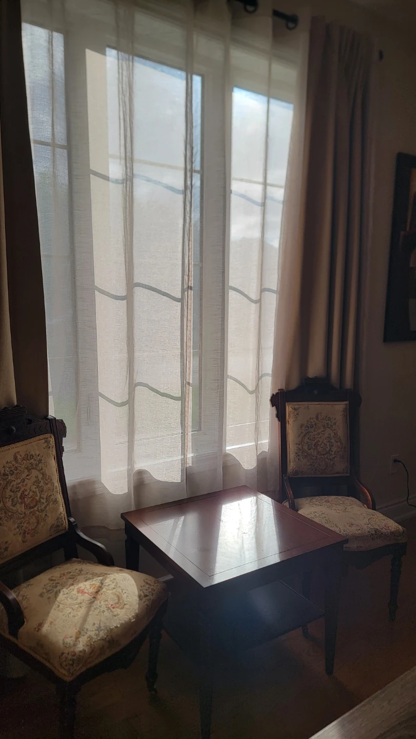 Vintage Accent Chairs and Side Table Set - photo 2