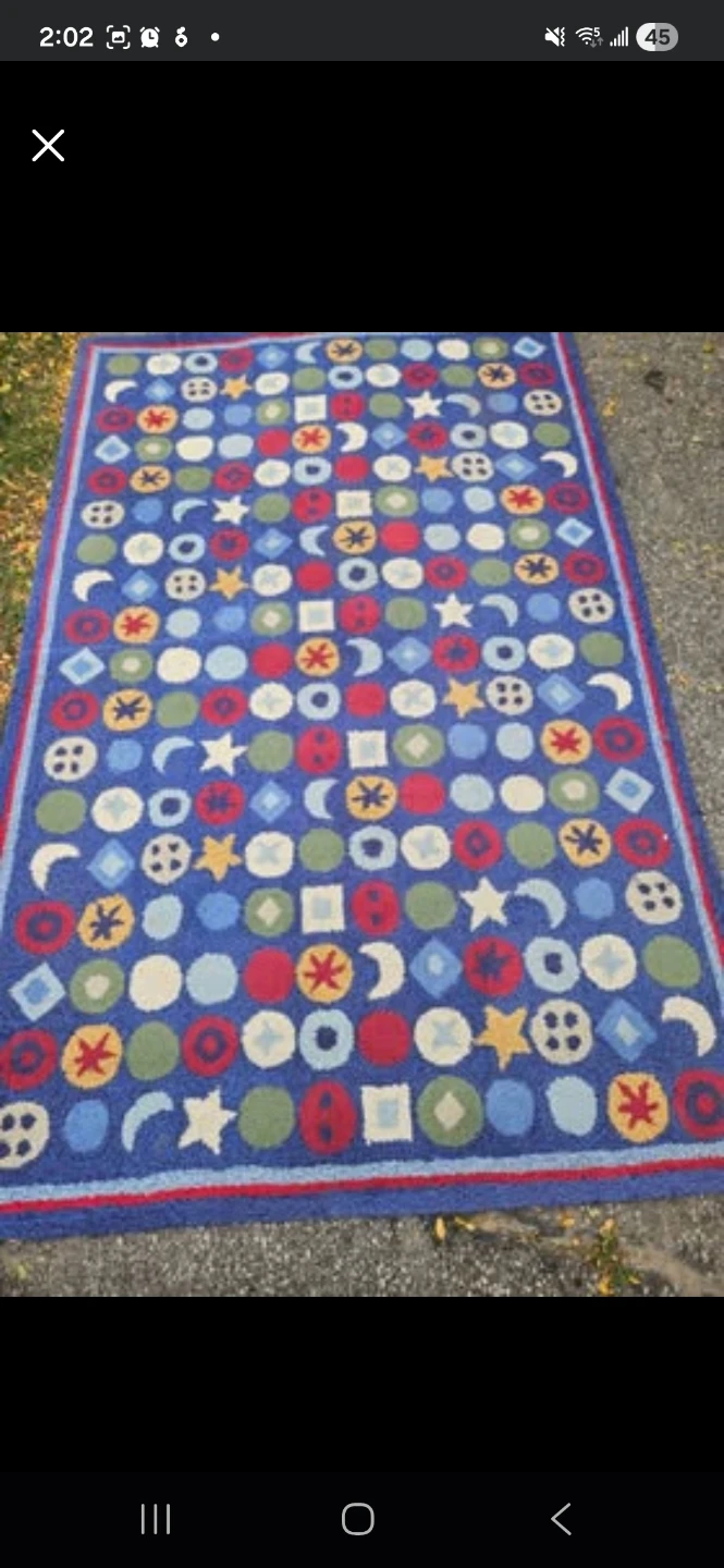 Pottery Barn Kids "Buttons" Rug