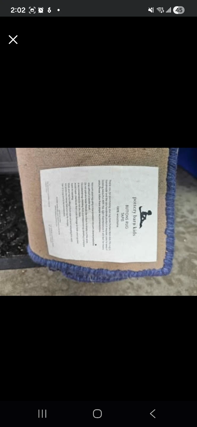 Pottery Barn Kids "Buttons" Rug - photo 2