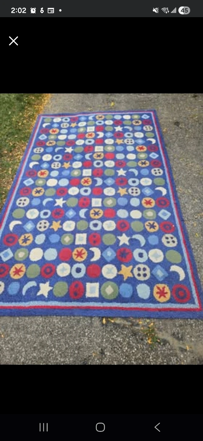 Pottery Barn Kids "Buttons" Rug - photo 3