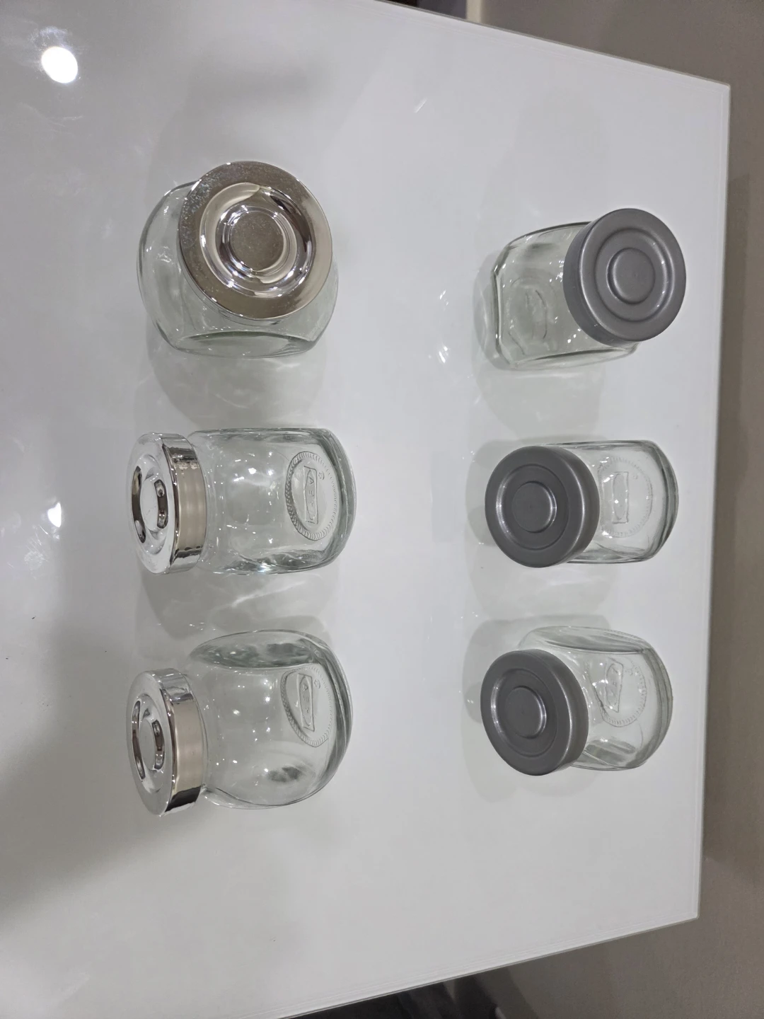 IkeaSet of 6 Glass Jars with Lids - photo 2