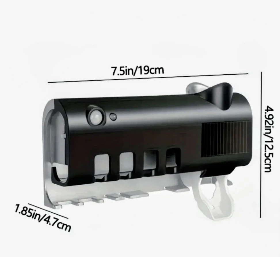 Multi Function Toothbrush Holder With UV Sanitizer - photo 3