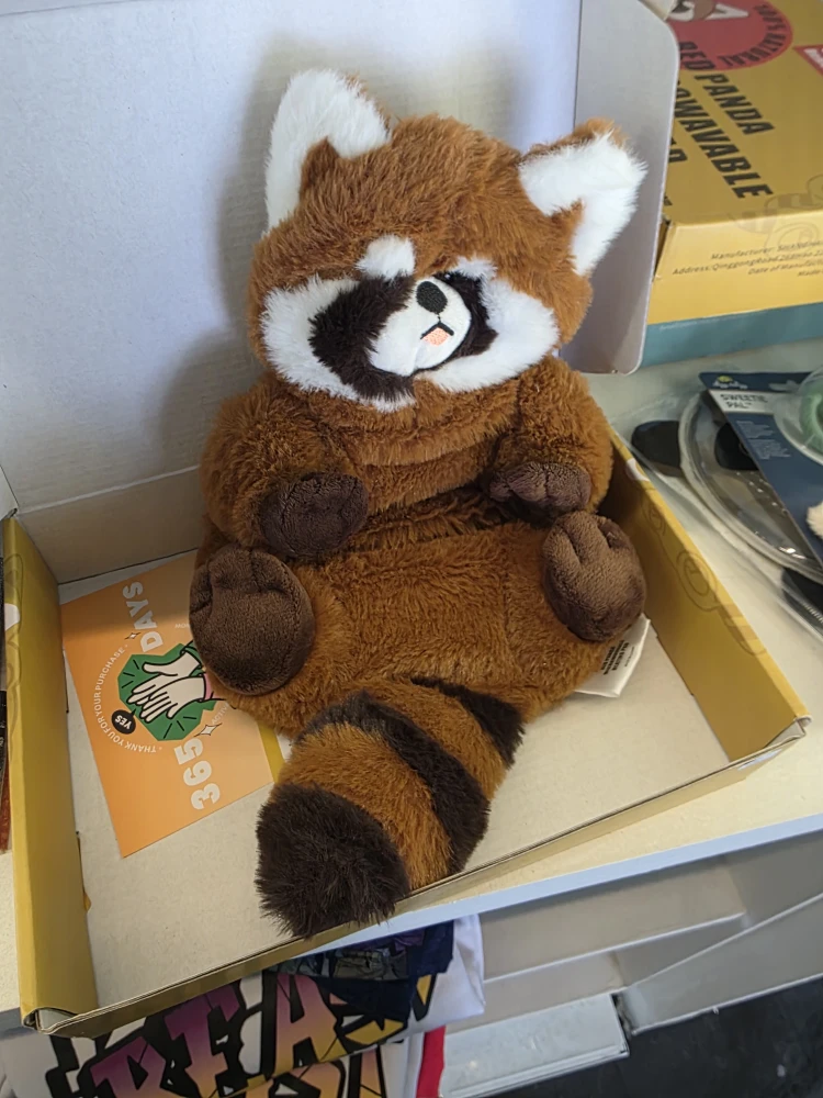 COMOIL Red Panda Microwavable Heating Pad CM24