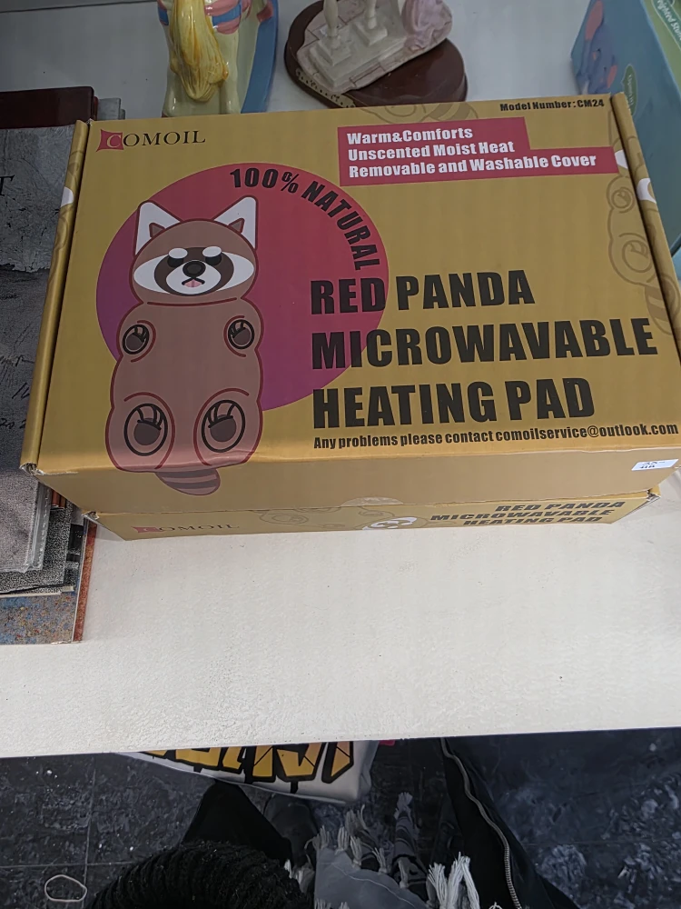 COMOIL Red Panda Microwavable Heating Pad CM24 - photo 2