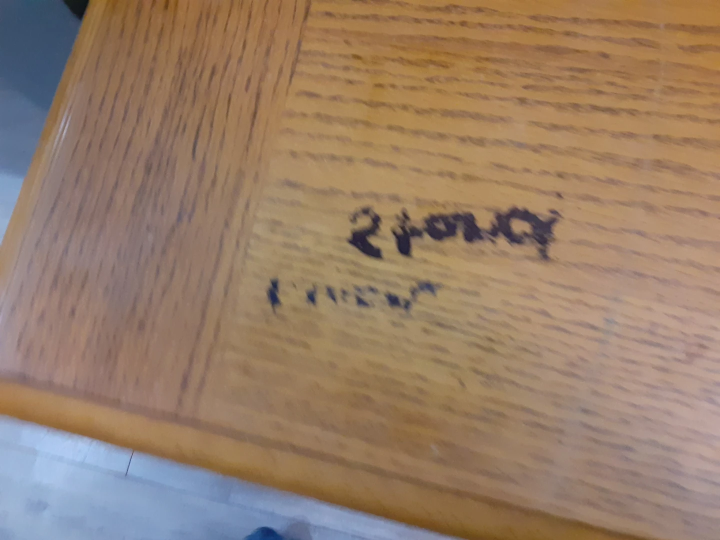 Oak Dining Table with 4 Chairs - photo 4