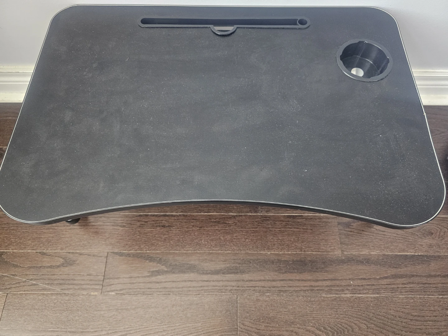 Black Lap Desk with Cup Holder - photo 2
