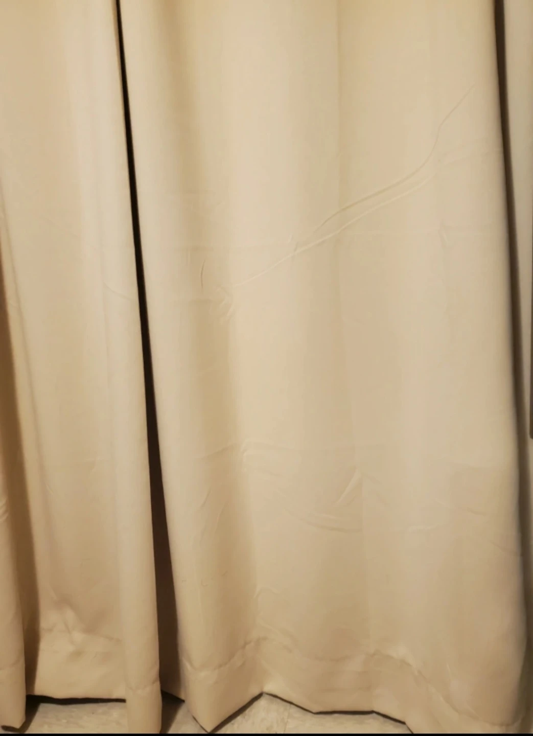 Light Beige Grommet Curtains - photo 2