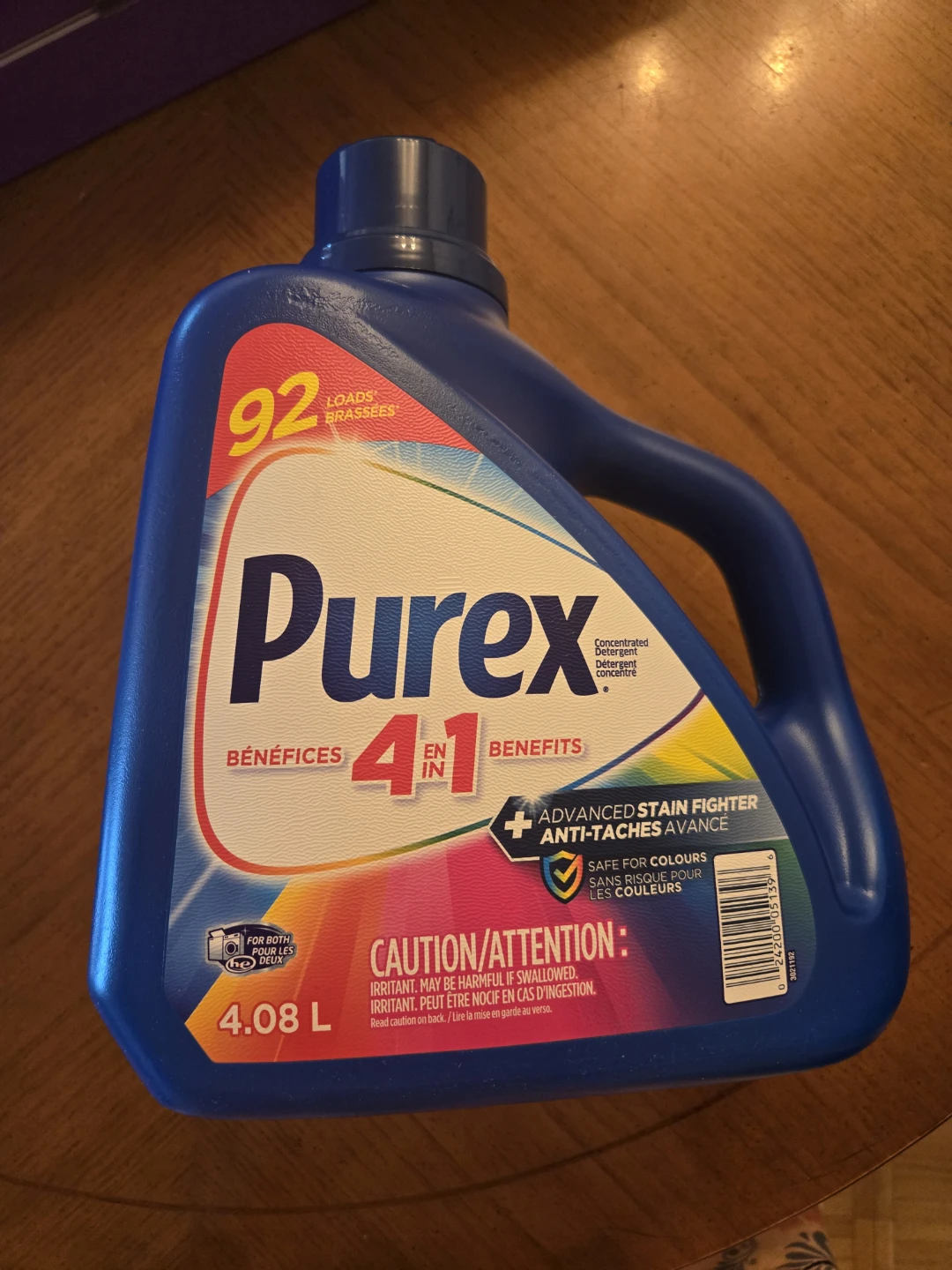 Purex 4-in-1 Liquid Laundry Detergent 4.08L