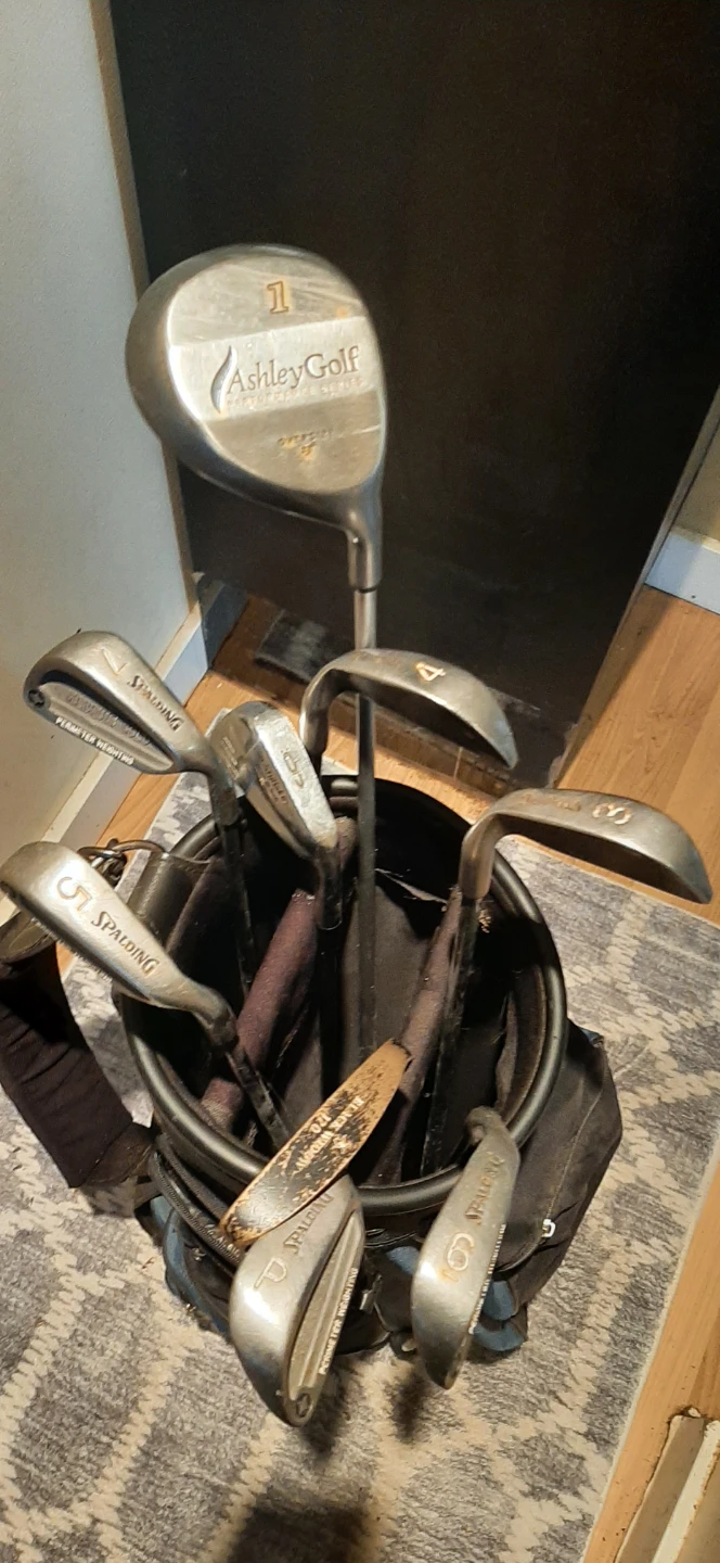 Set Of Mens Right Handed Golf Clubs & Bag With Cover - photo 2