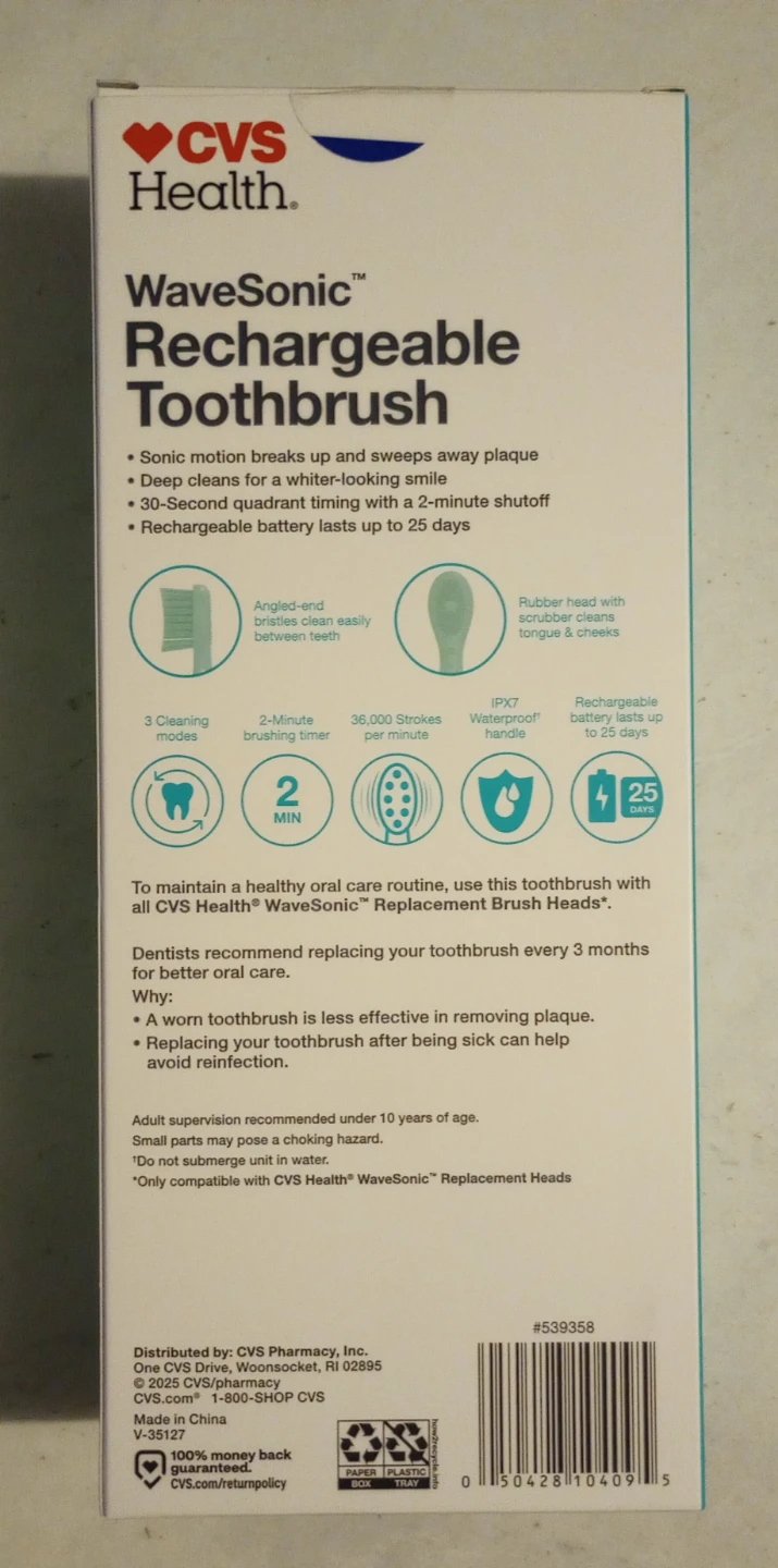 WaveSonic Rechargeable Toothbrush - 2 for $15 - photo 4