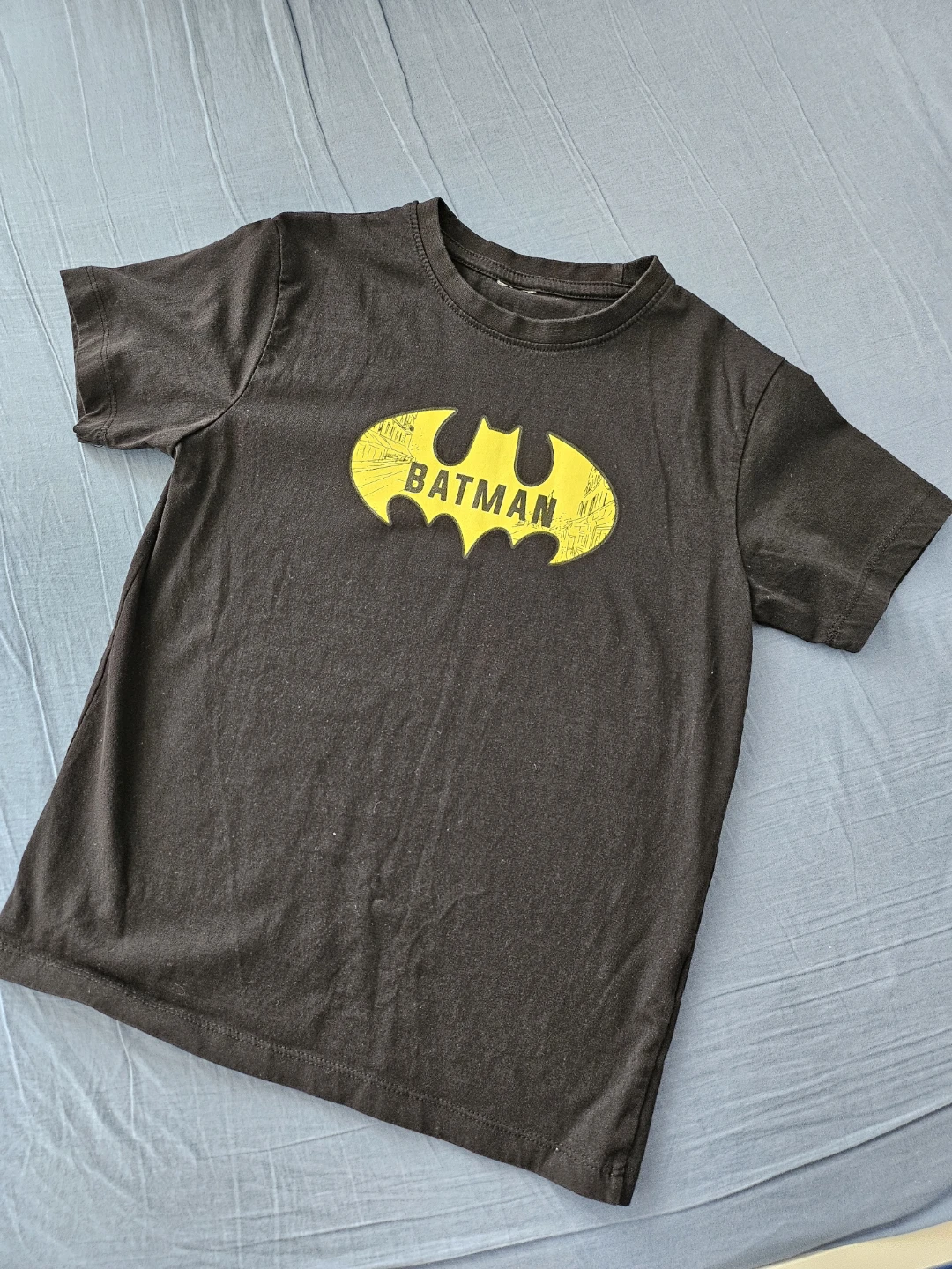 Batman Cotton T-Shirt - Size 8y 🏆
