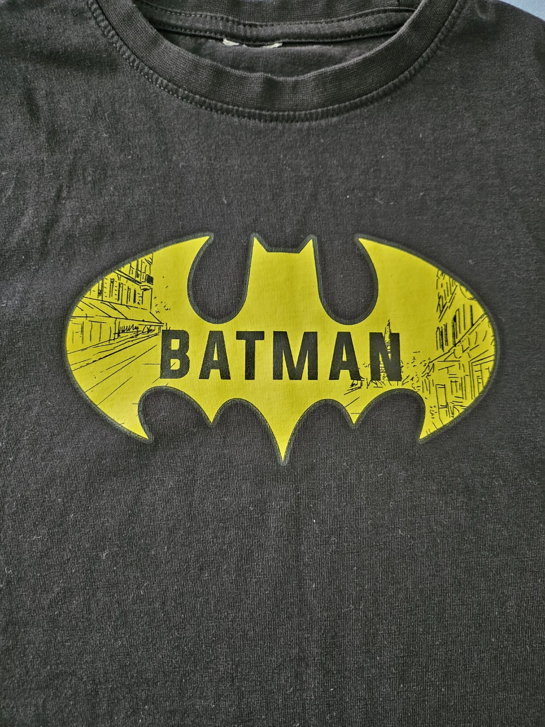 Batman Cotton T-Shirt - Size 8y 🏆 - photo 2