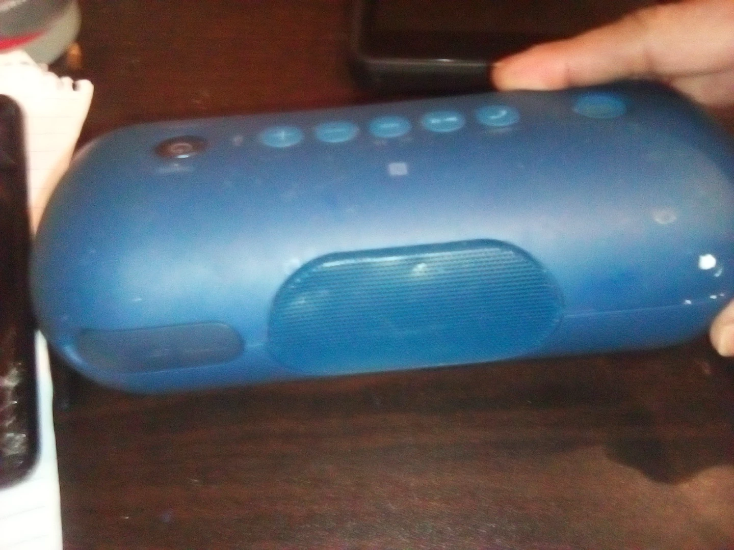 Blue Sony Portable Bluetooth Speaker - photo 2