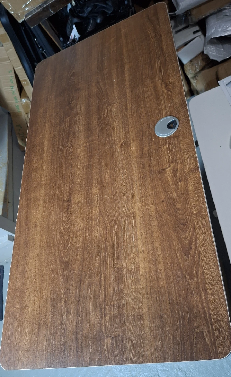 Compact desk with three locked drawers (100x50x72cm) 🏆 - photo 2