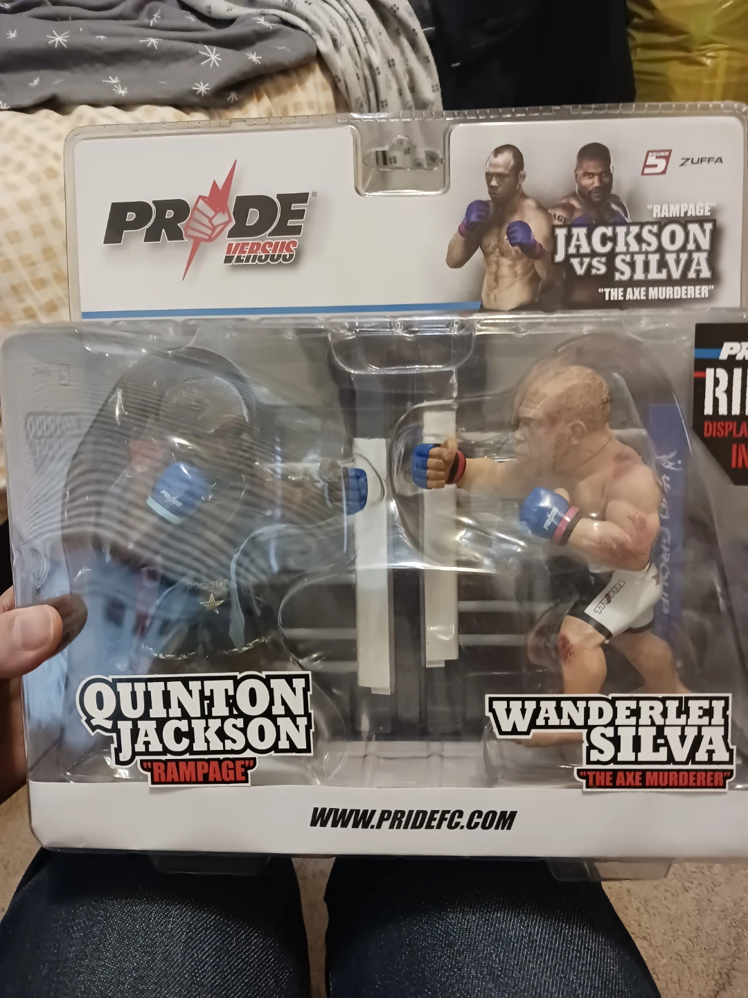 PRIDE FC Quinton Jackson vs. Wanderlei Silva Action Figures