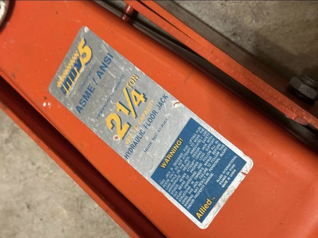 Sears 2-1/4 Ton Hydraulic Floor Jack 🏆