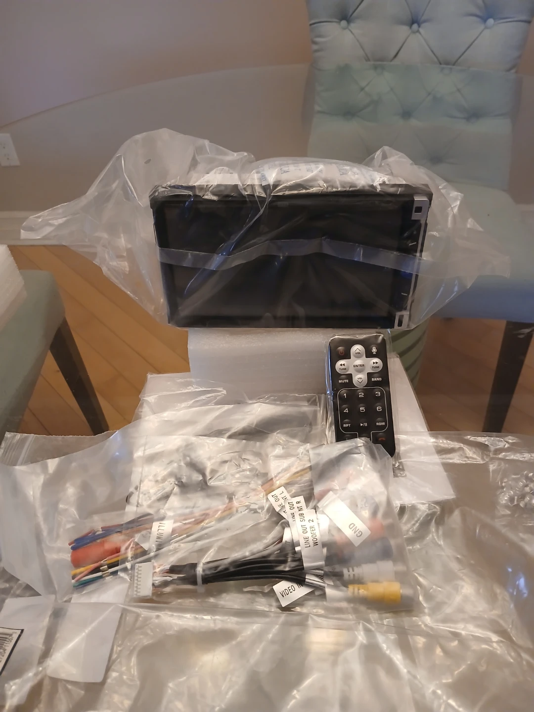 Dual 7" Double DIN Car Stereo with Apple CarPlay - photo 4