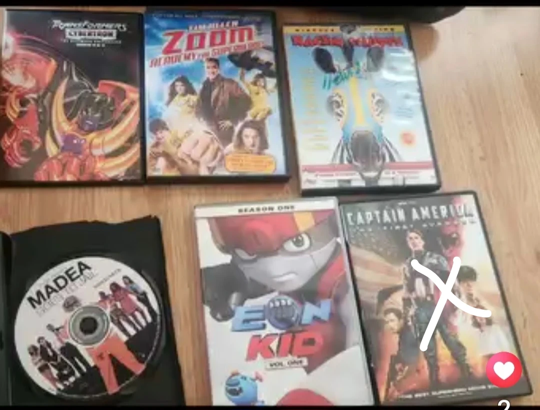 Action,  comedy, horror & children CDs - photo 5