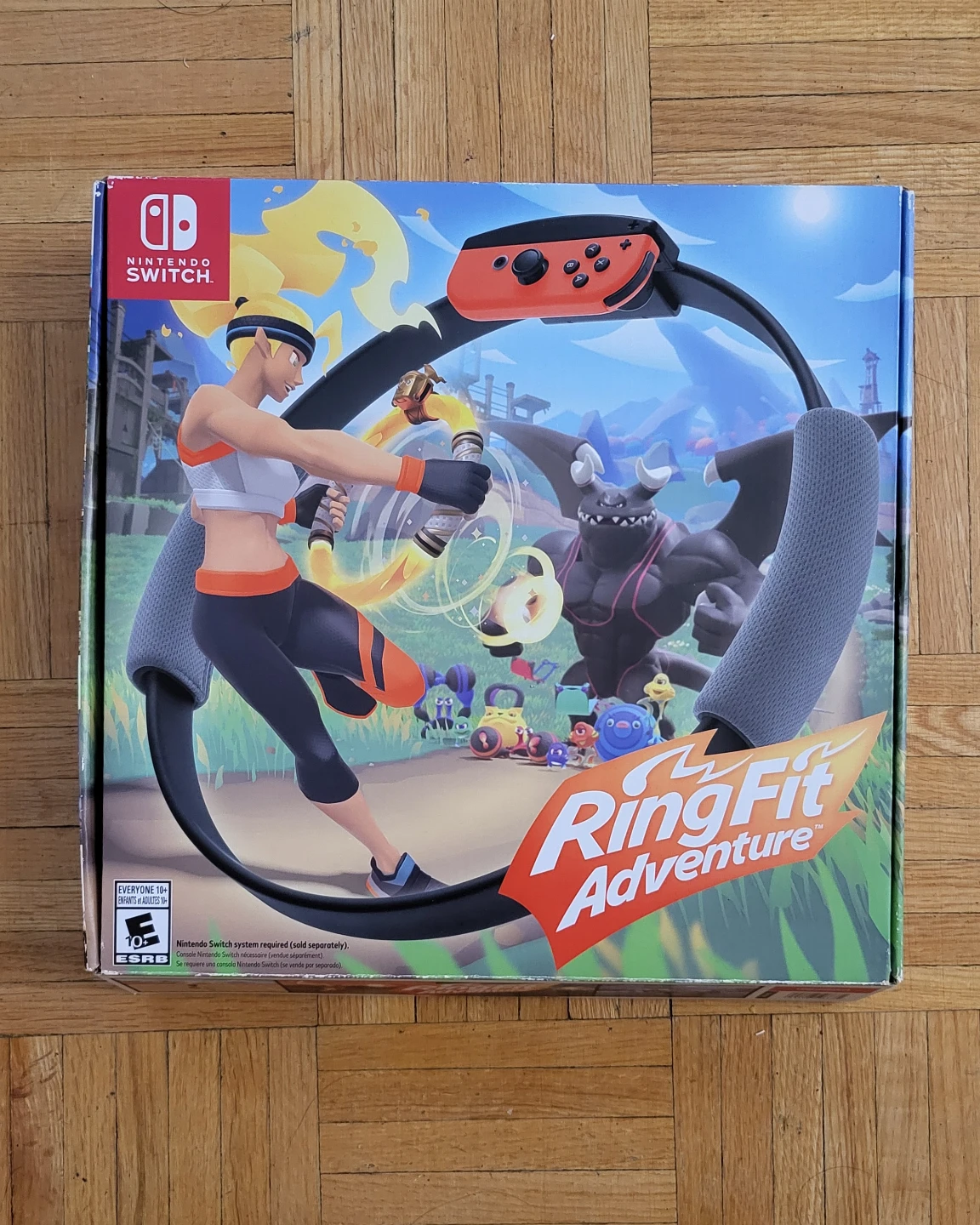 Nintendo Switch Ring Fit Adventure Game Bundle
