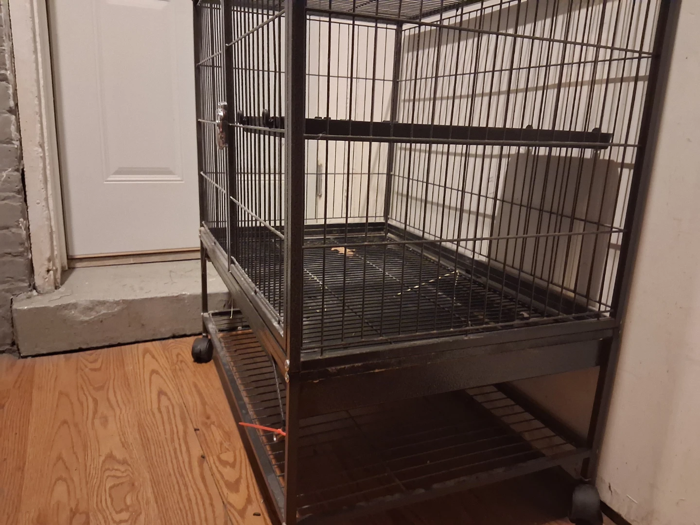 Multi-Level Pet Cage with Wheels - photo 3