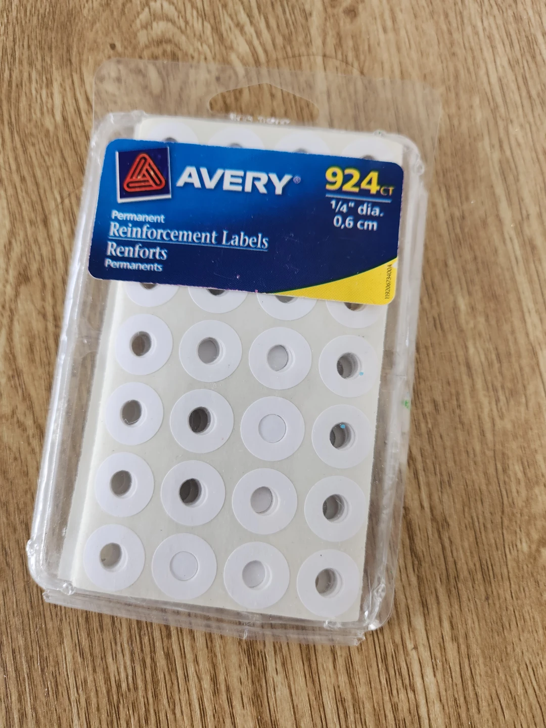 Avery 924CT Permanent Reinforcement Labels - 1/4" 🏆