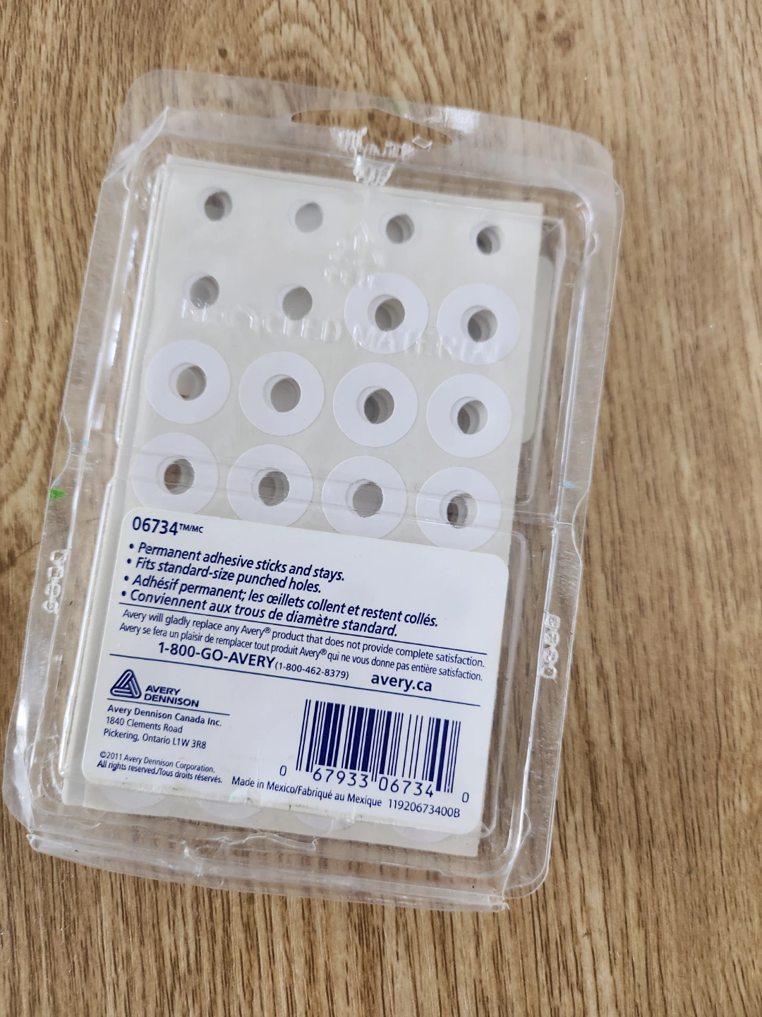 Avery 924CT Permanent Reinforcement Labels - 1/4" 🏆 - photo 2