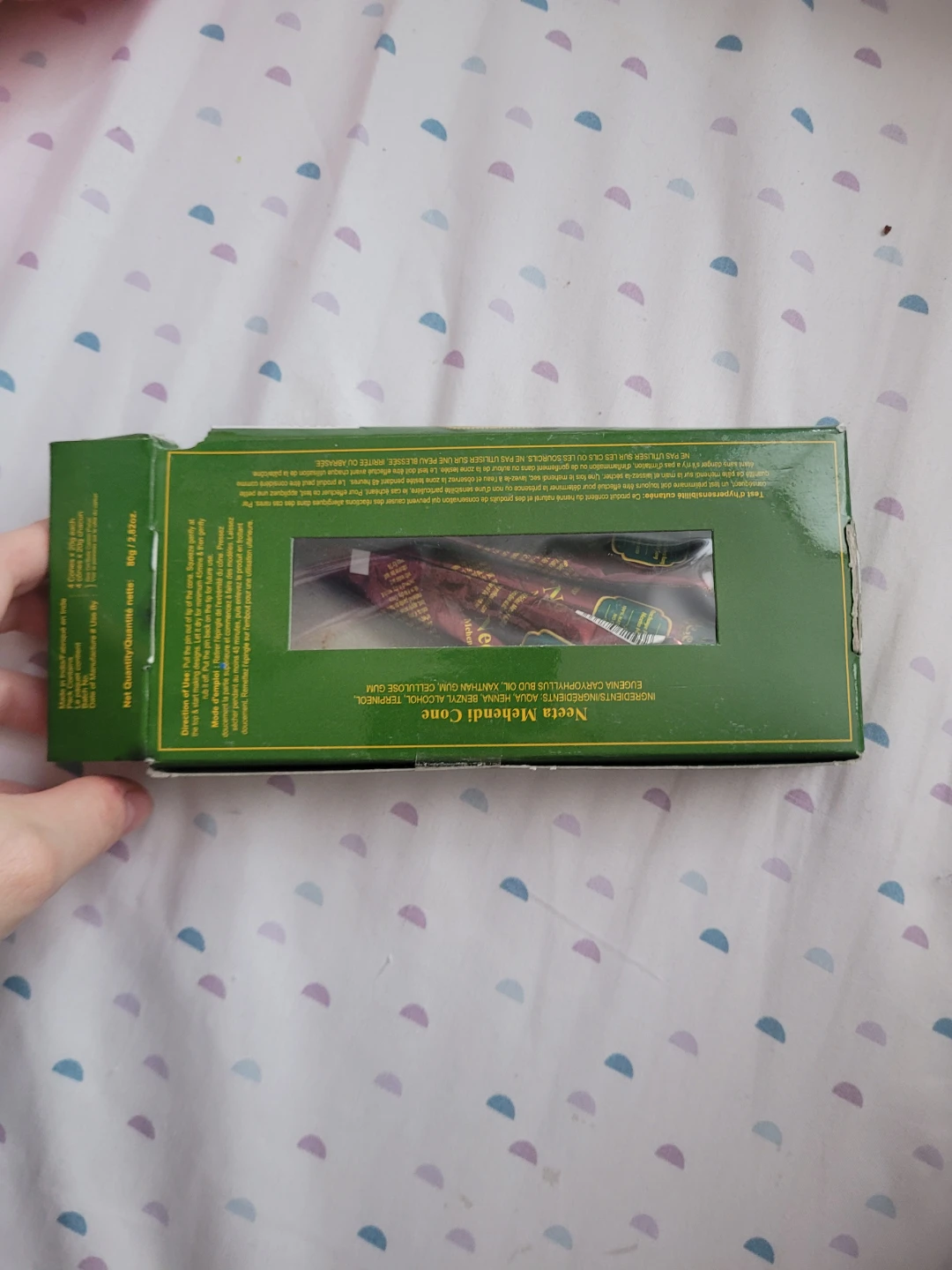 Mehndi Henna Cones - 4 Pieces - photo 2