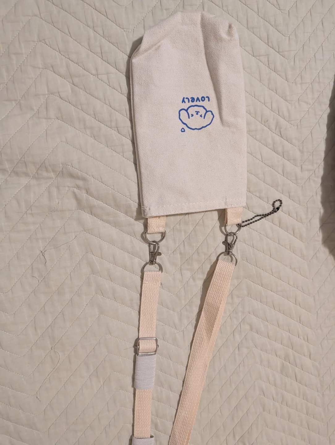 Canvas Drawstring Bag with Adjustable Strap