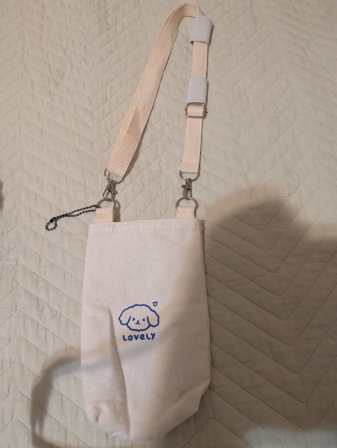 Canvas Drawstring Bag with Adjustable Strap - photo 2
