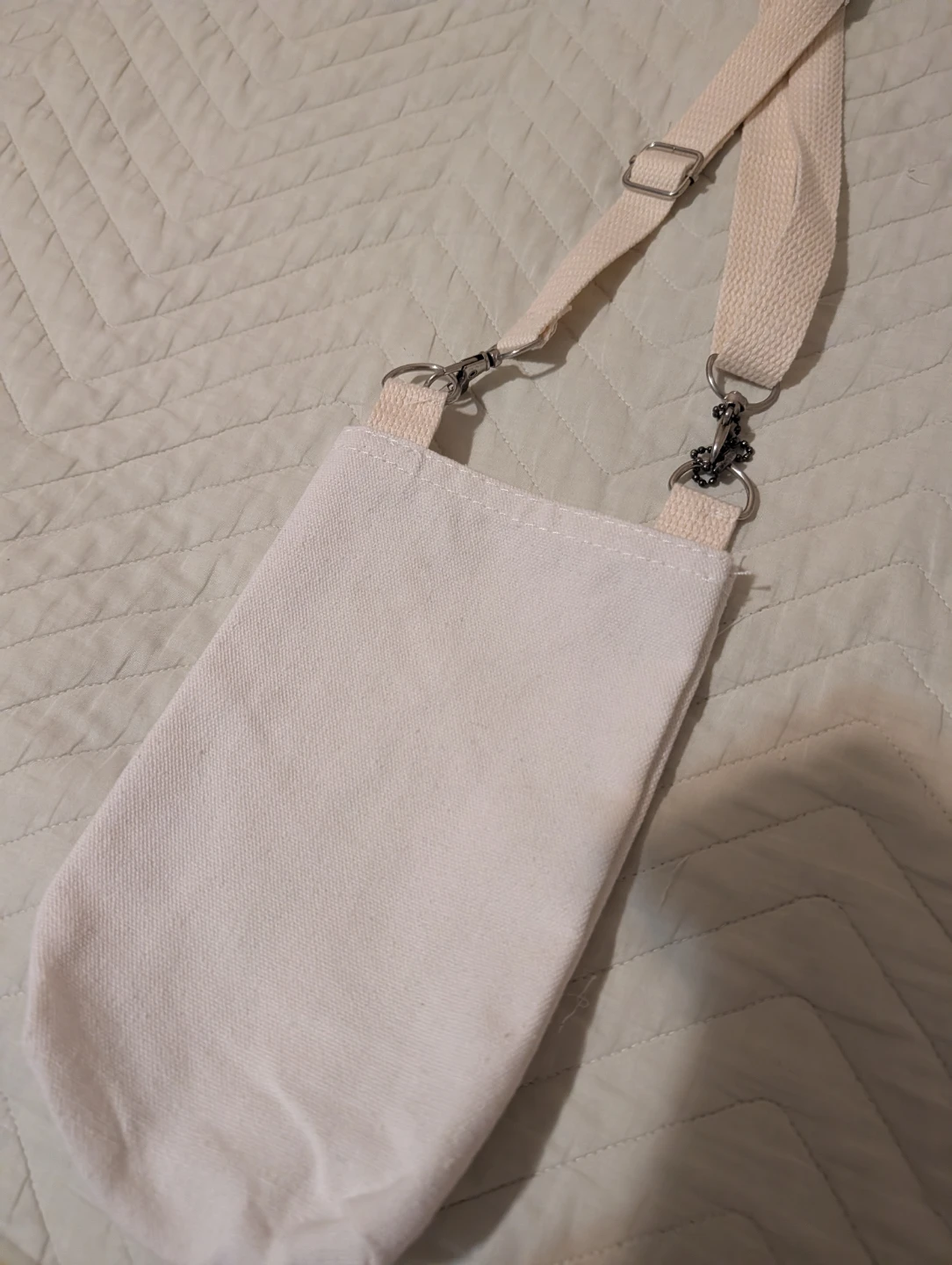 Canvas Drawstring Bag with Adjustable Strap - photo 3