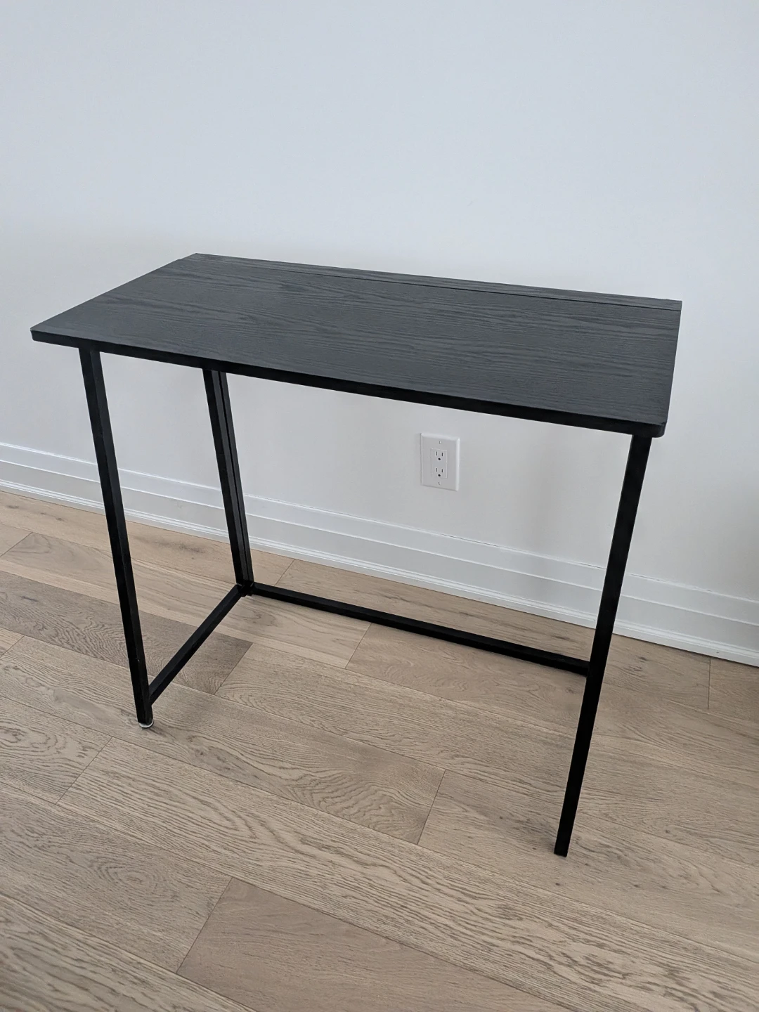 Black Folding Office Desk