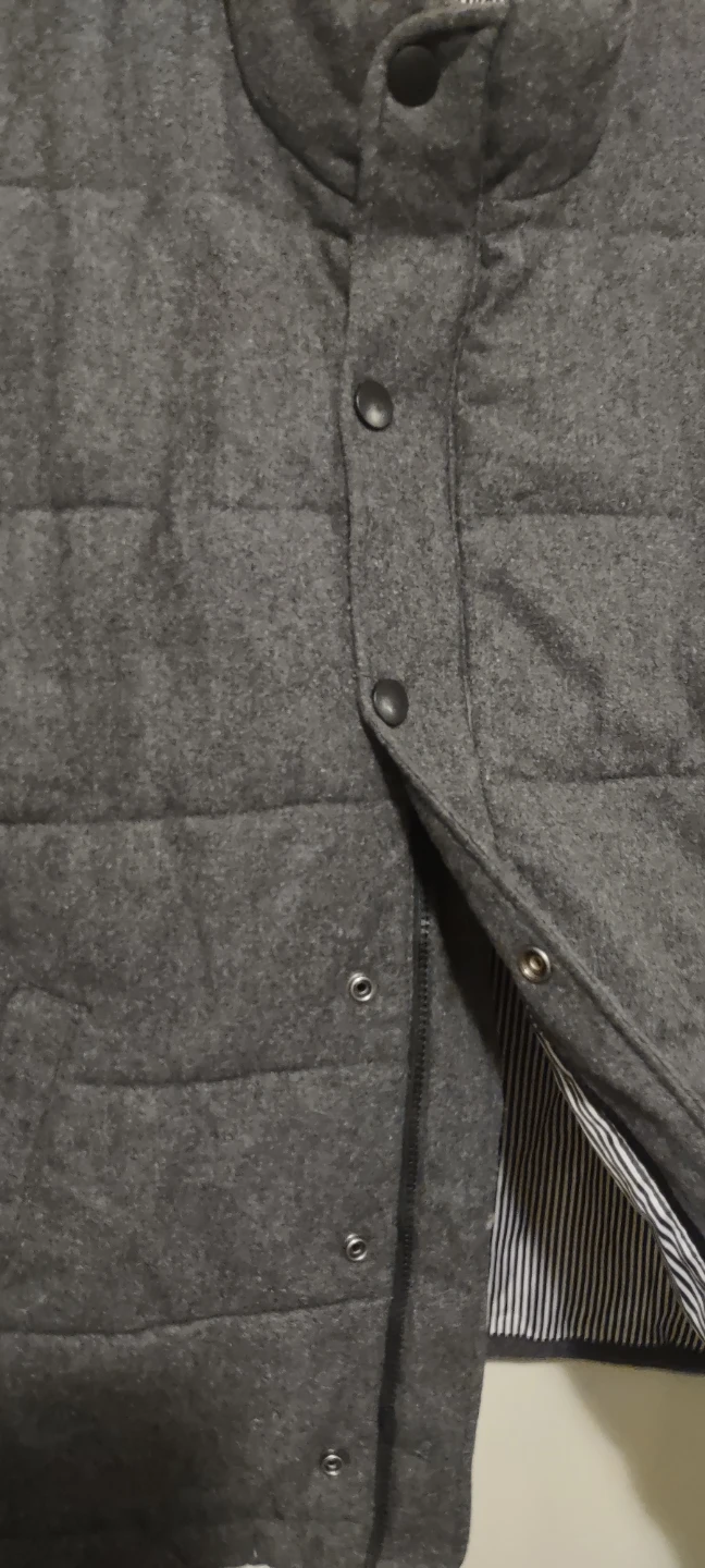 H&M Puffer Winter Vest - Grey - photo 3