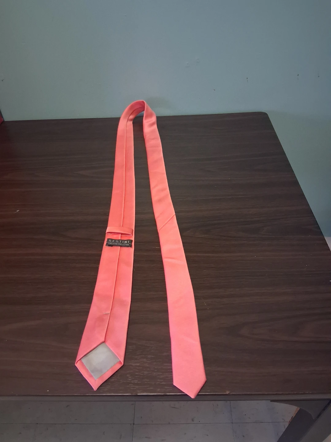 Sestini Exclusive Collection Peach-Pinkish Tie - photo 3