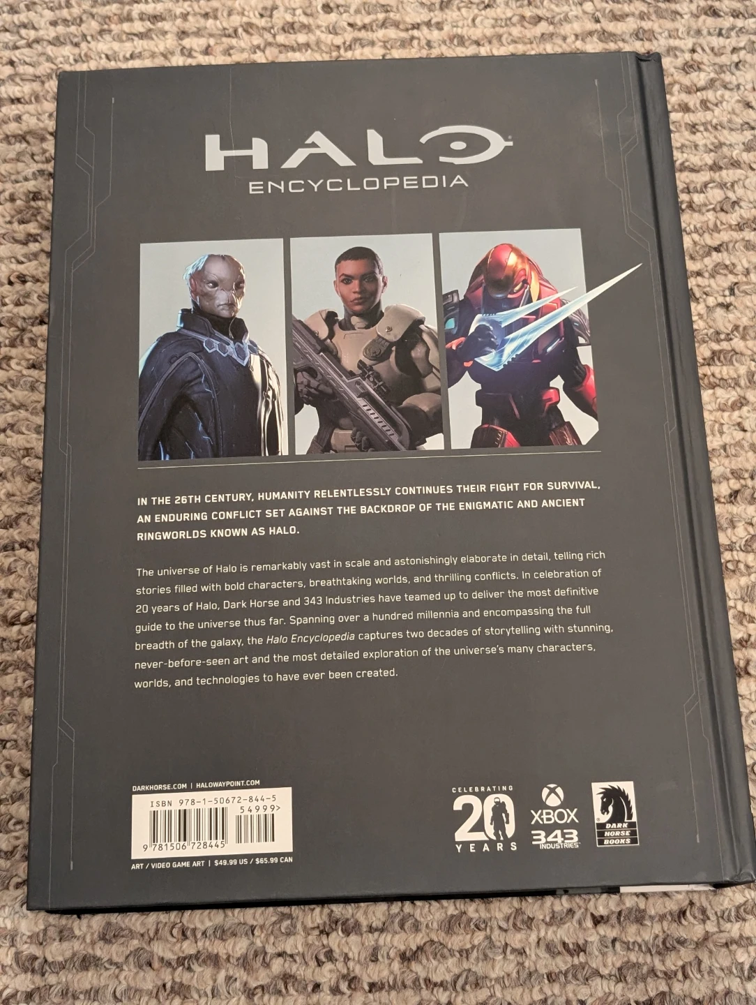 Halo Encyclopedia Hardcover Book - photo 2