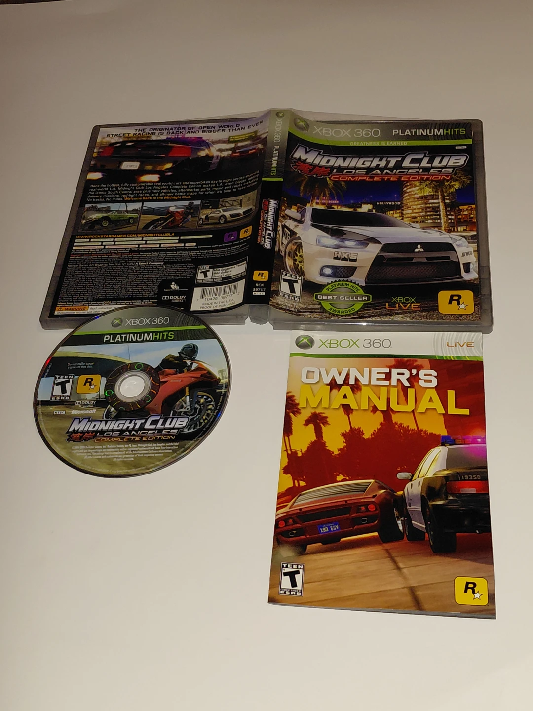 XBOX 360 Midnight Club: Los Angeles - Complete Edition