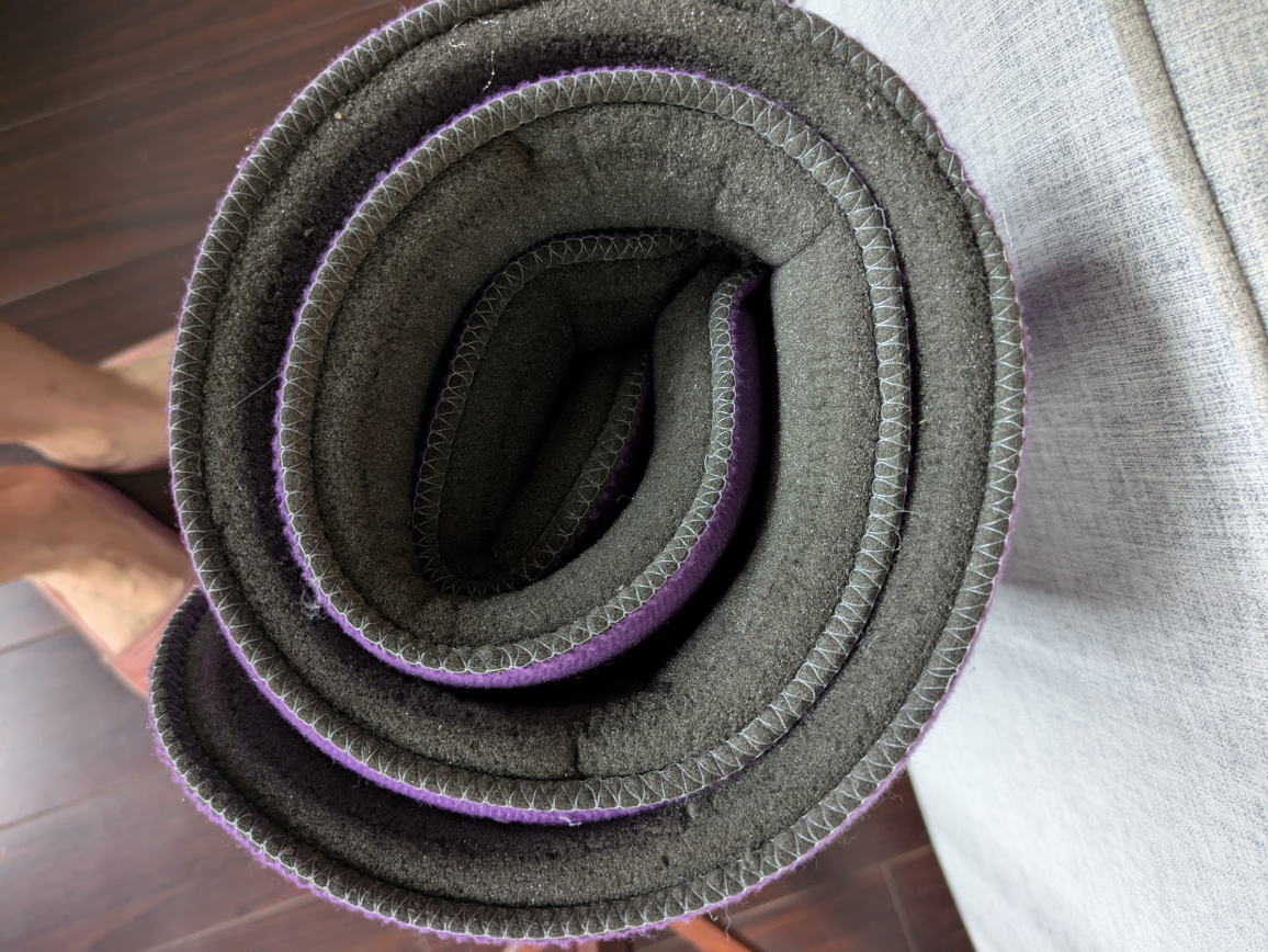 🏆 Memory foam light weight cushioned yoga mat - photo 2