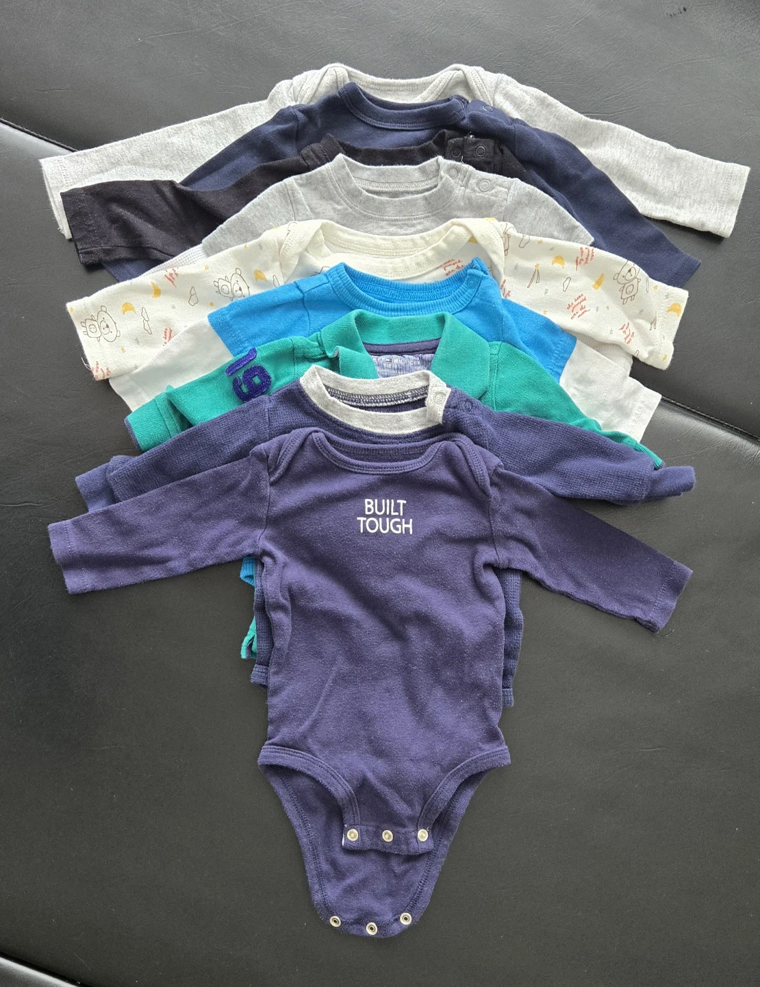 Baby long sleeve bodysuit (20 pcs) and Pants (11 pcs) Bundle - photo 4