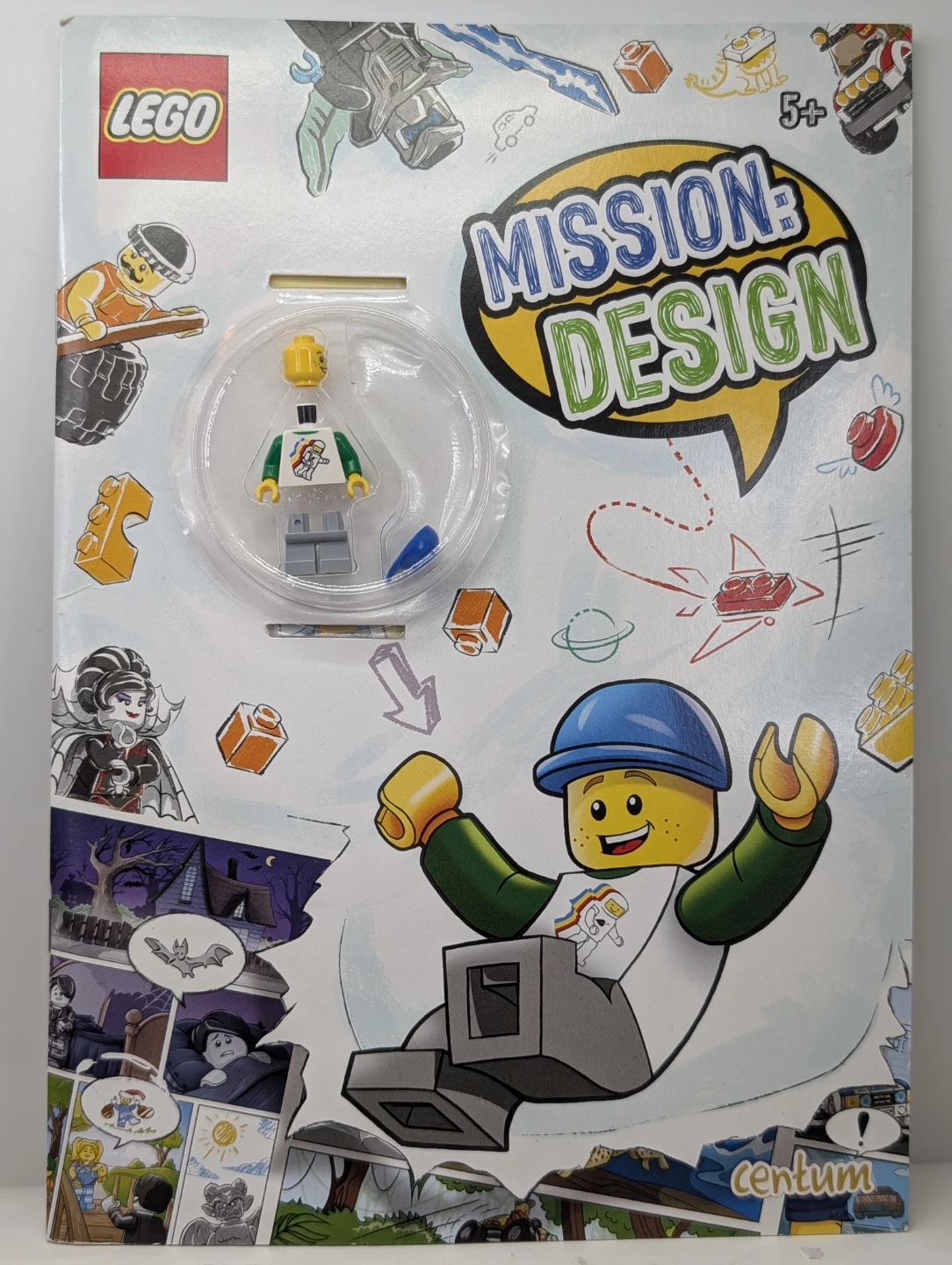 LEGO Mission: Design Book with Minifigure