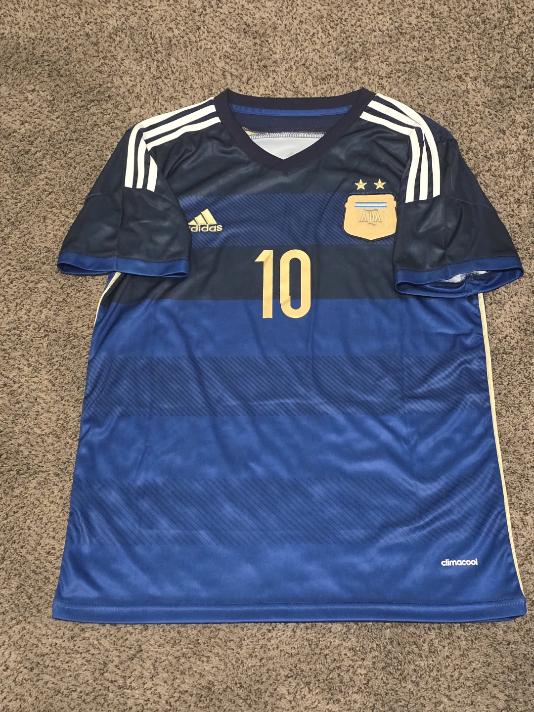 Adidas Argentina Messi 10 Soccer Jersey - photo 2