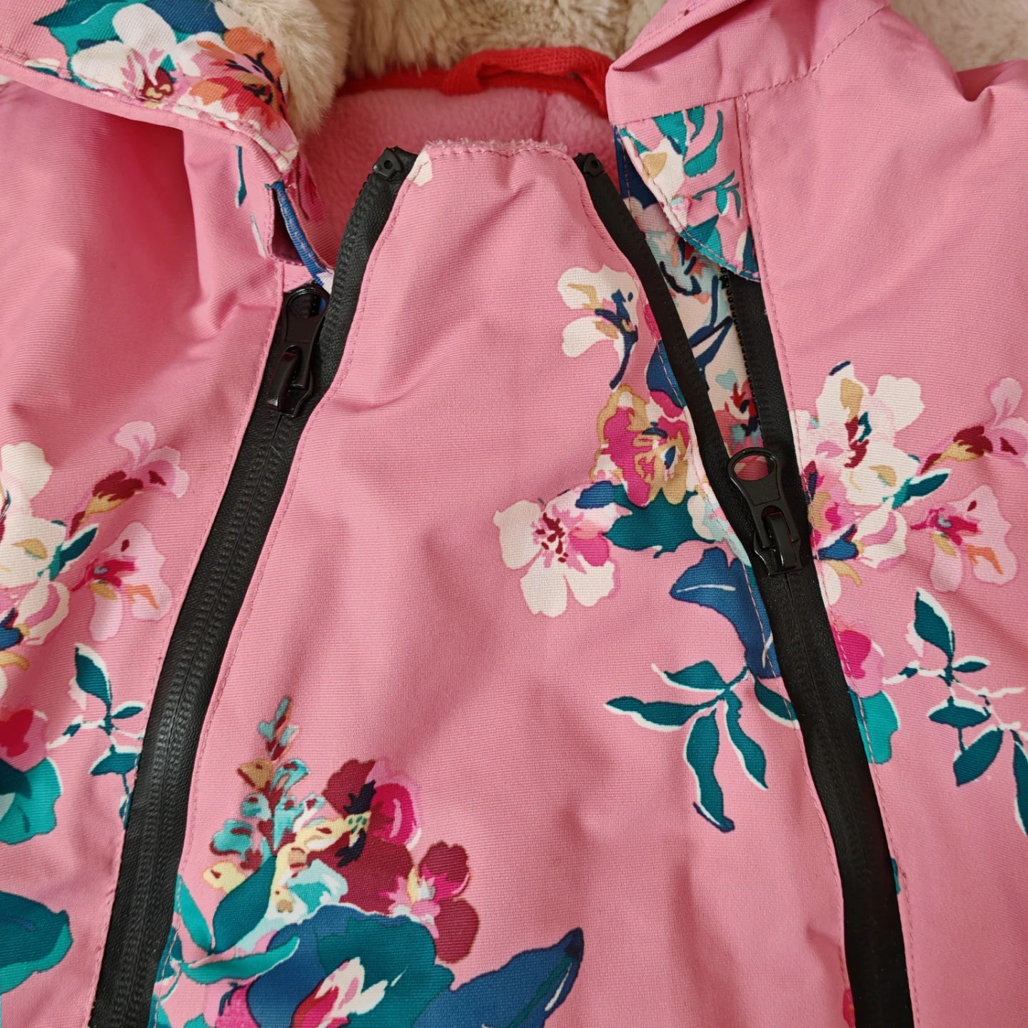 Joules Frostaway Waterproof Snowsuit - Chatsworth Pink - photo 4