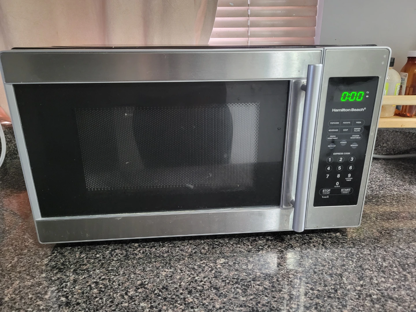 Hamilton Beach Stainless Steel Microwave - photo 2