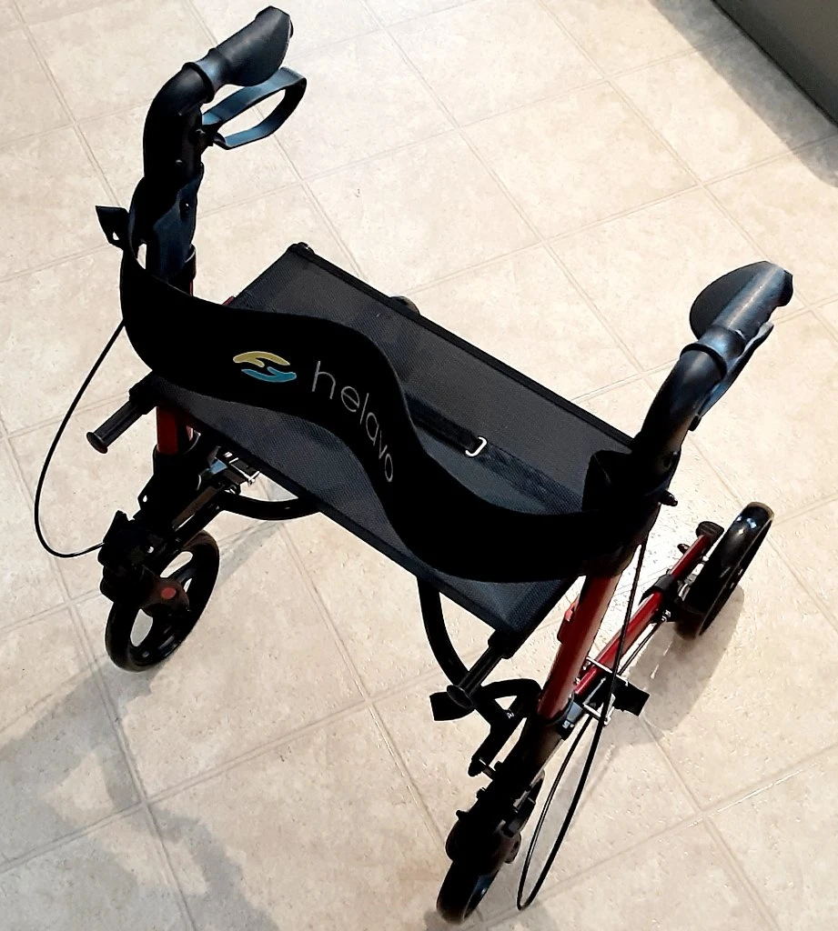 BUY ME - Black Helavo H1012 Foldable Rollator Walker - photo 3