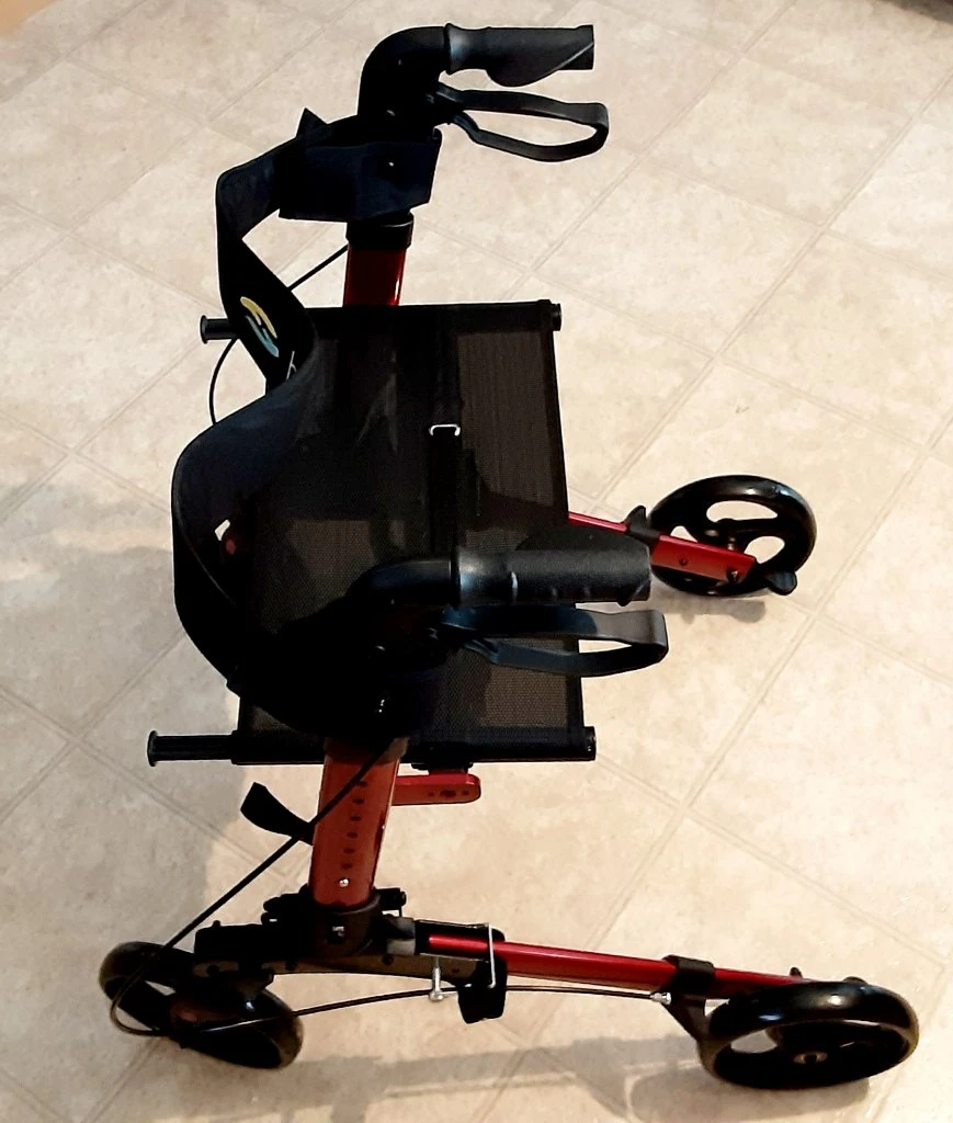 BUY ME - Black Helavo H1012 Foldable Rollator Walker - photo 4