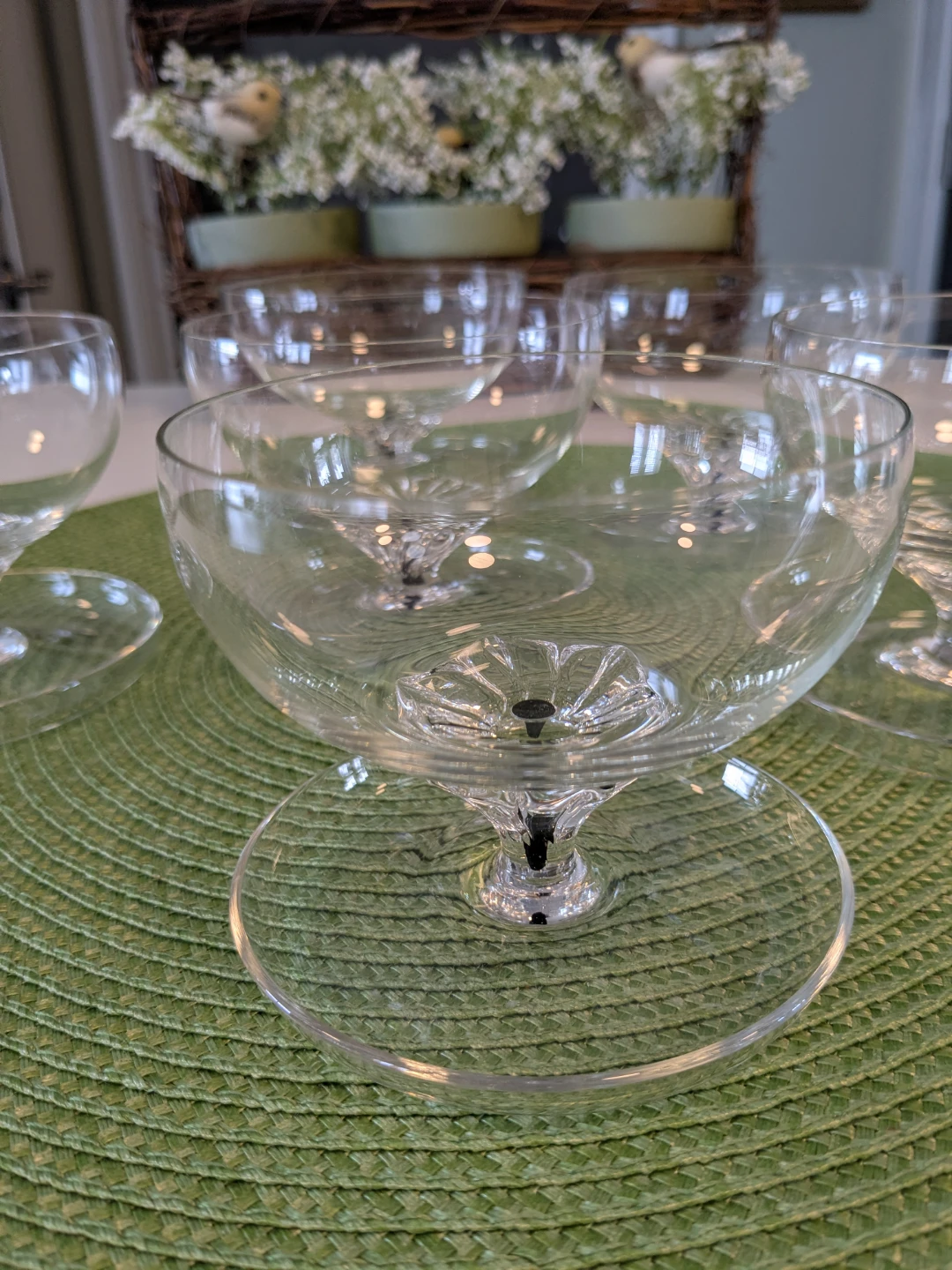 Set of 6 Clear Glass Dessert Bowls - photo 2