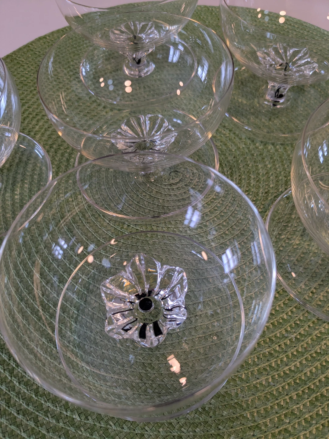 Set of 6 Clear Glass Dessert Bowls - photo 3