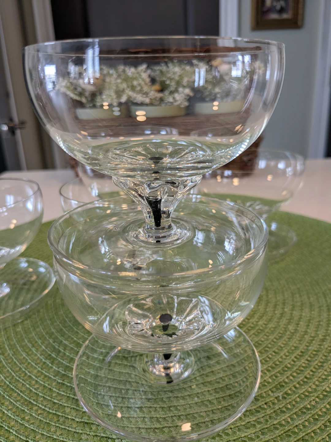 Set of 6 Clear Glass Dessert Bowls - photo 5